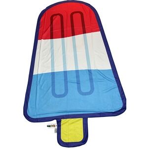 Tipsy Elves Grand Finale Beach Towel Blanket Red White Blue Popsicle 40"x72" NEW
